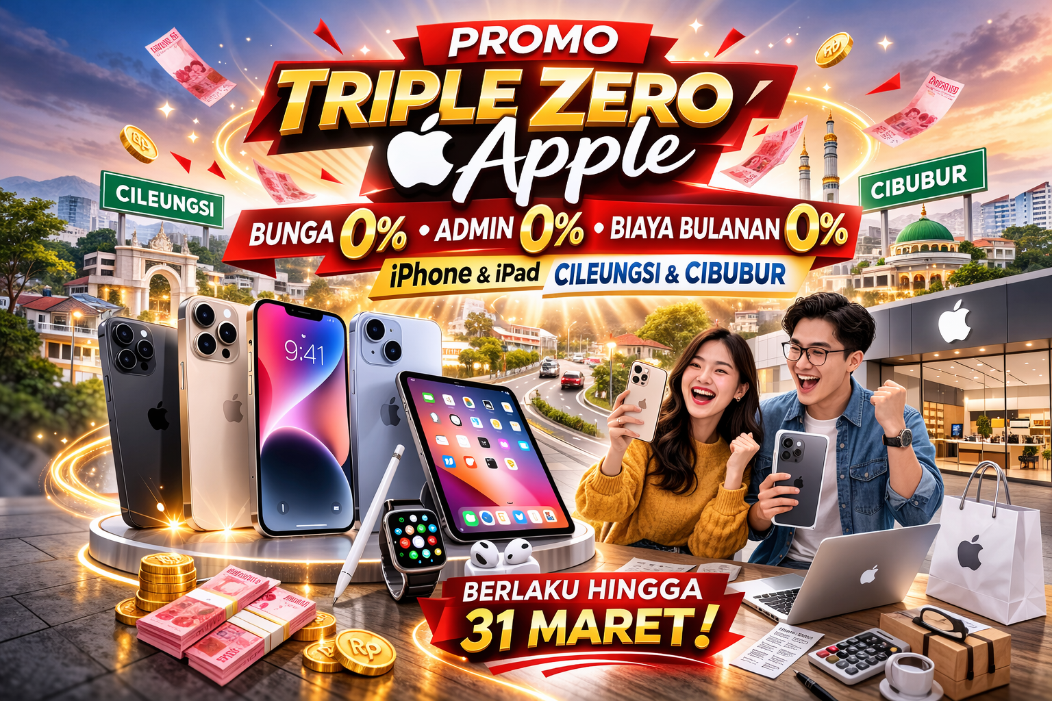 Triple Zero Apple Cileungsi