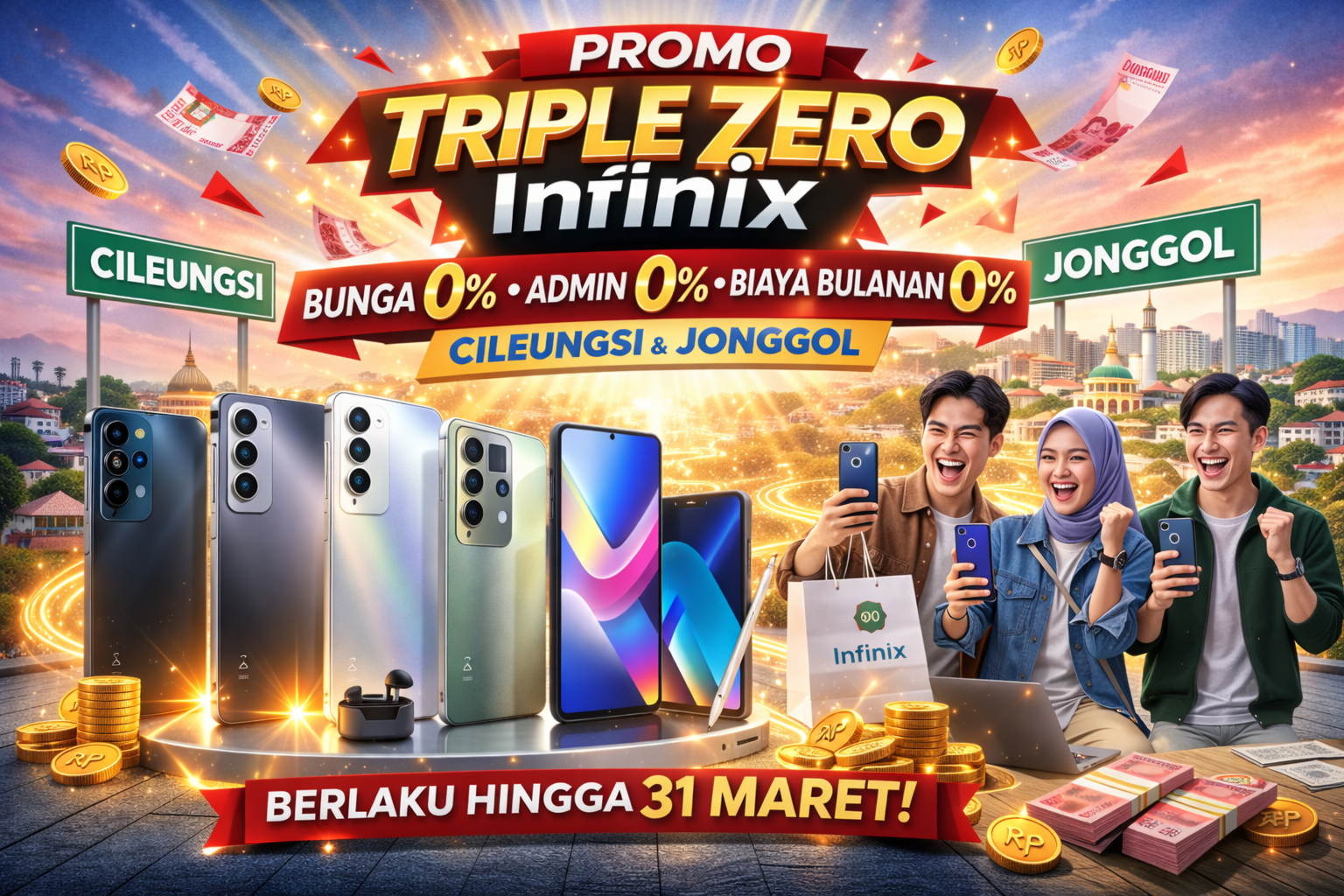 Triple Zero Infinix Cileungsi