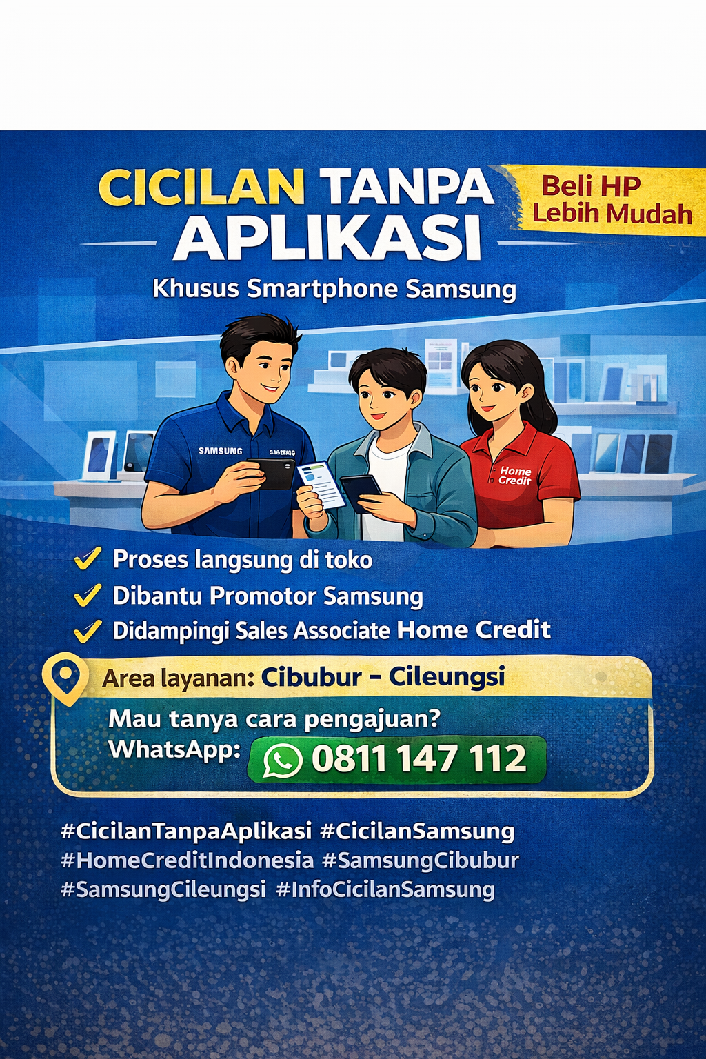 cicilan tanpa aplikasi