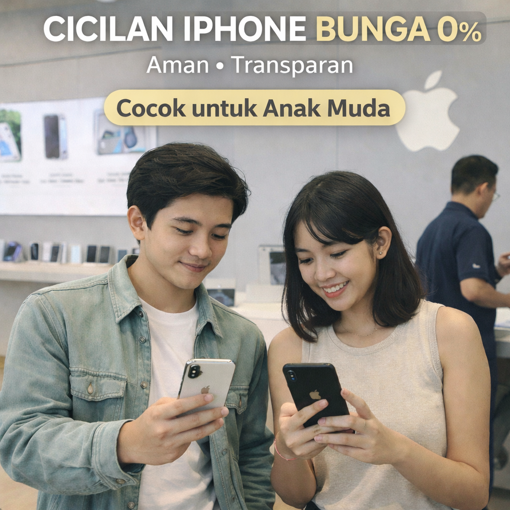 Cicilan iPhone Bunga 0%